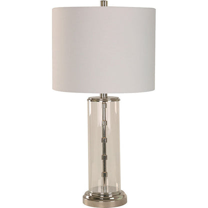 LAMP. MESA TRANSPARENTE 1L E27 100W