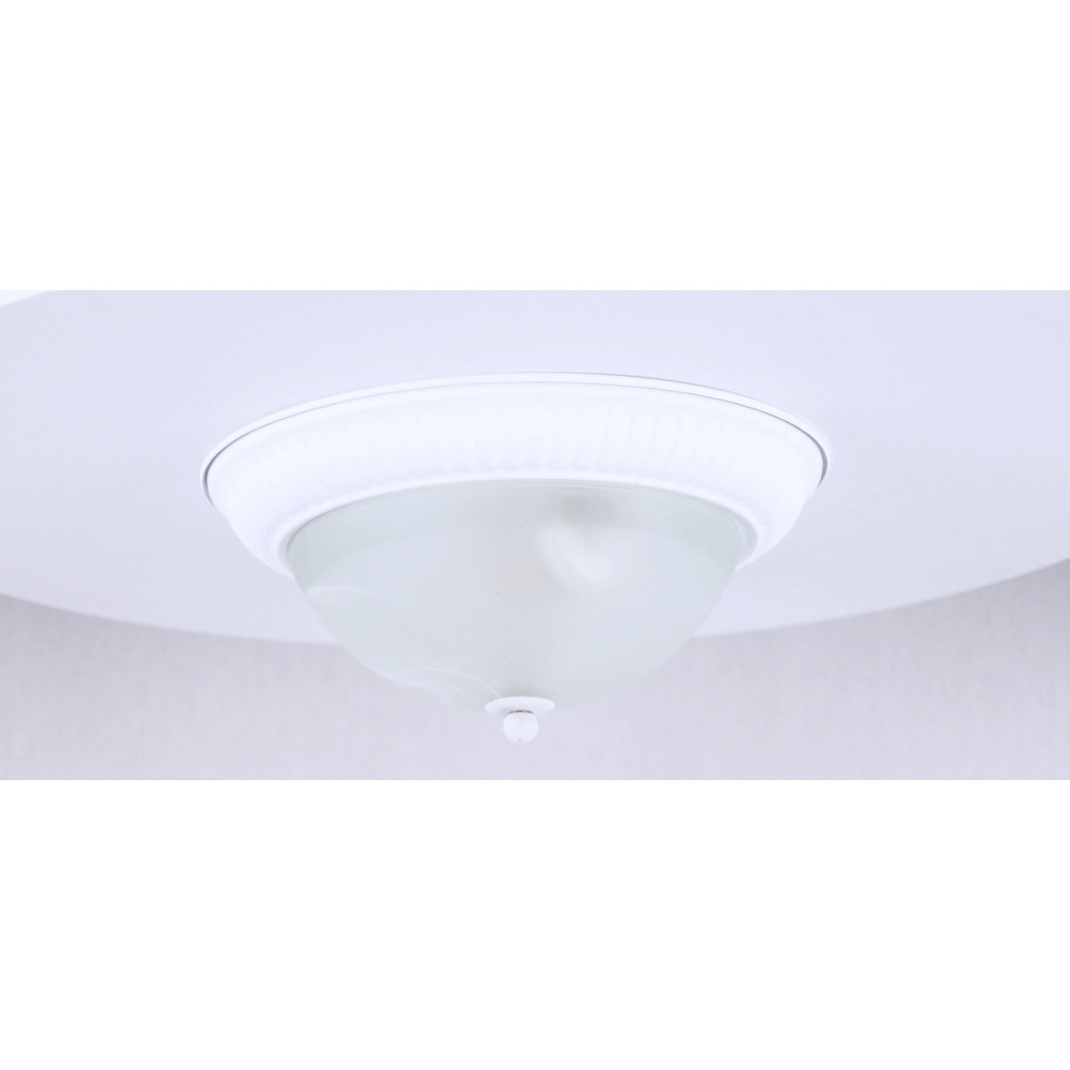 LAMP. TECHO BLANCO 1L E27 60W (2 PIEZAS)