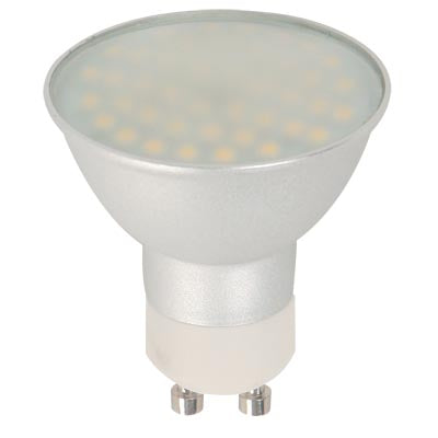 BOMBILLO LED GU10 2.6W 127V. 3000K  ACAB.ALUMINIO