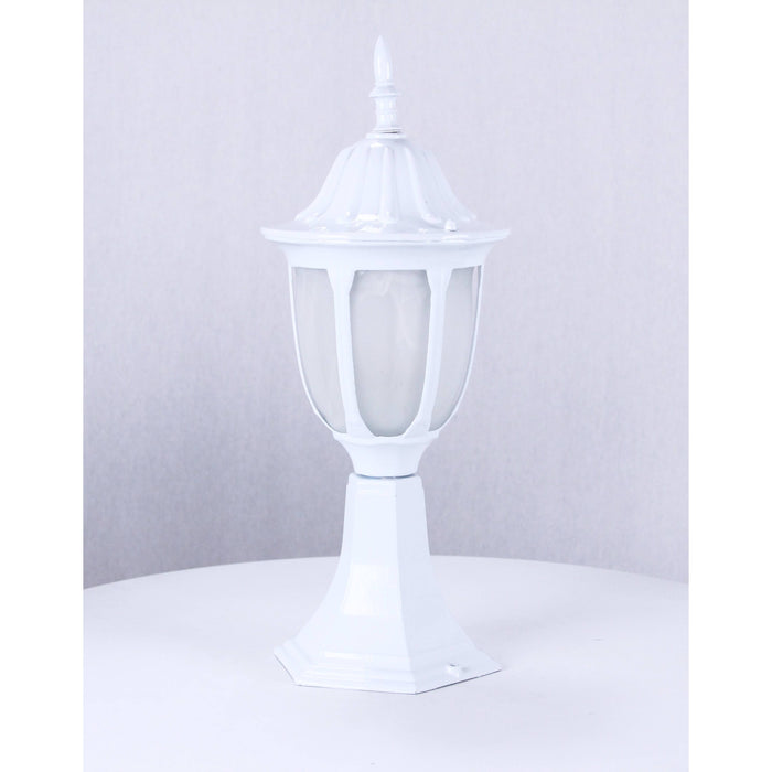 LAMP. EXT. POSTE BLANCO 1L E27 60W