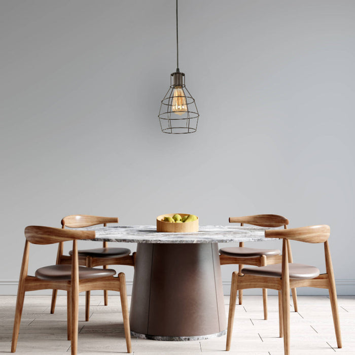 LAMP. COLGANTE OXIDO 1L E27 60W