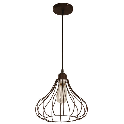 LAMP. TECHO OXIDO 1L E27 60W