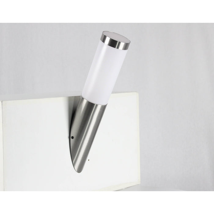 LAMP. EXT. PARED PLATEADO 1L E27 40W