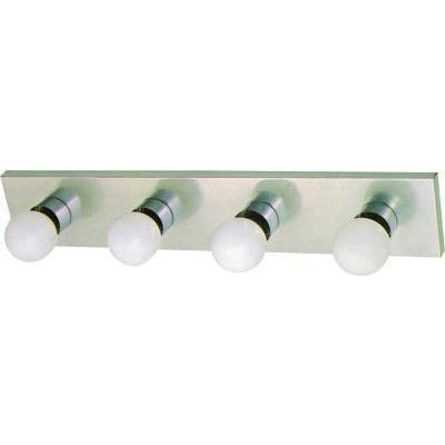 LAMP. PARED CROMO 4L E27 60W