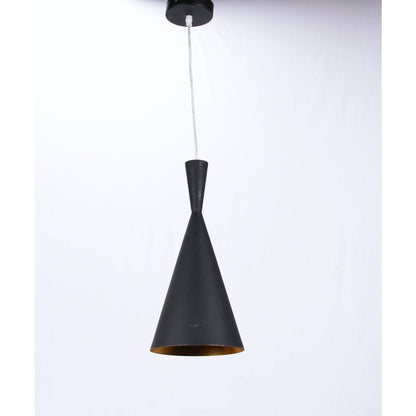 LAMP. COLGANTE NEGRO 1L E27 60W