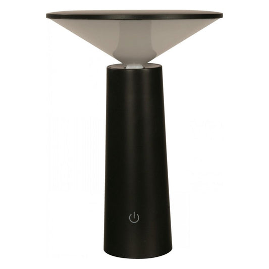 LAMP. LED MESA NEGRO 1L 4W 5V 3000/4000/6000K (ATENUABLE Y TOQUE)