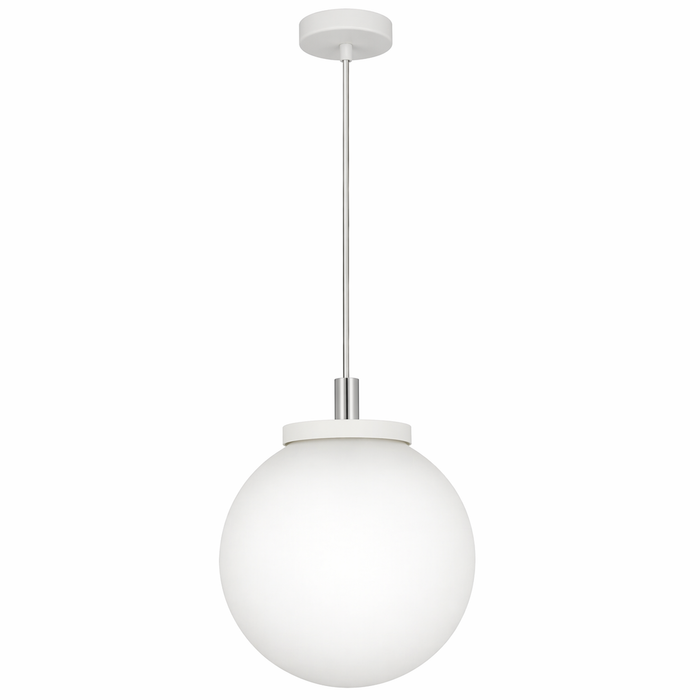 LÁMPARA EXTERIOR COLGANTE BLANCO 1L E27 20W