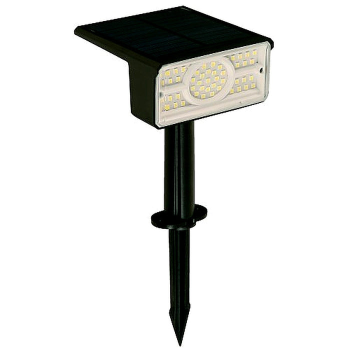 LAMP. EXT. LED ESTACA SOLAR NEGRO 4W 3.7V 6000K