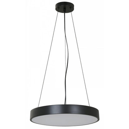 LAMP. LED COLGANTE NEGRO 36W 100-240V 3000K