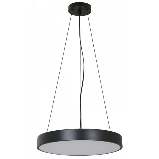 LAMP. LED COLGANTE NEGRO 36W 100-240V 3000K