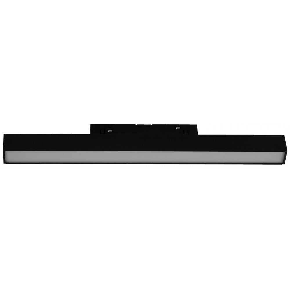 LÁMPARA LED RIEL MAGNETICO NEGRO 10W 48V 3000K