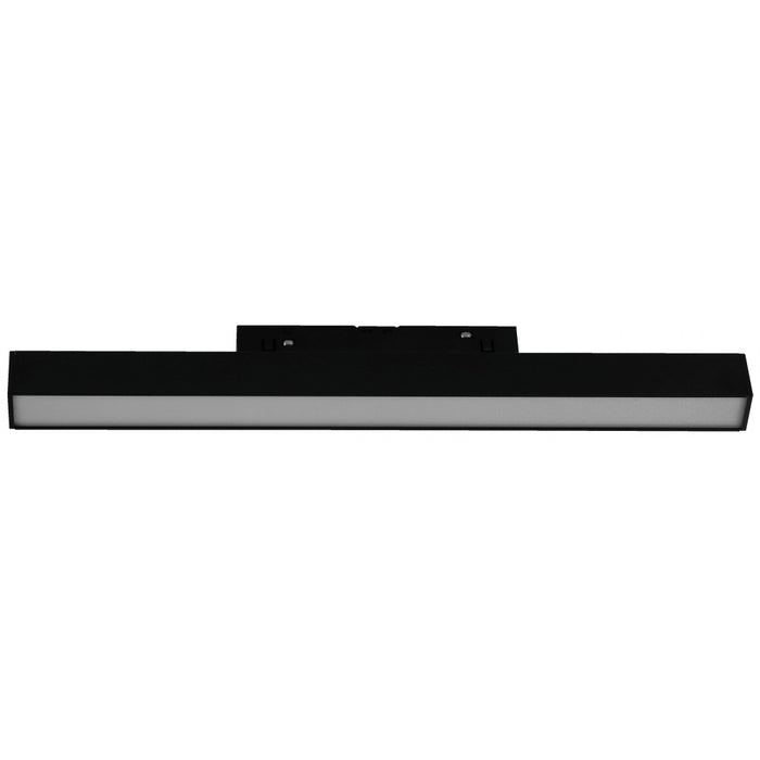 LÁMPARA LED RIEL MAGNETICO NEGRO 10W 48V 3000K