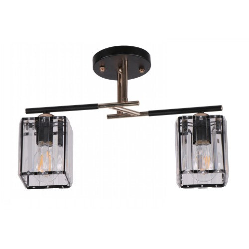 LAMP. TECHO NEGRO 2L E27 40W