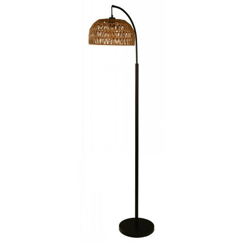 LAMP. DE PISO NEGRO 1L E27 40W