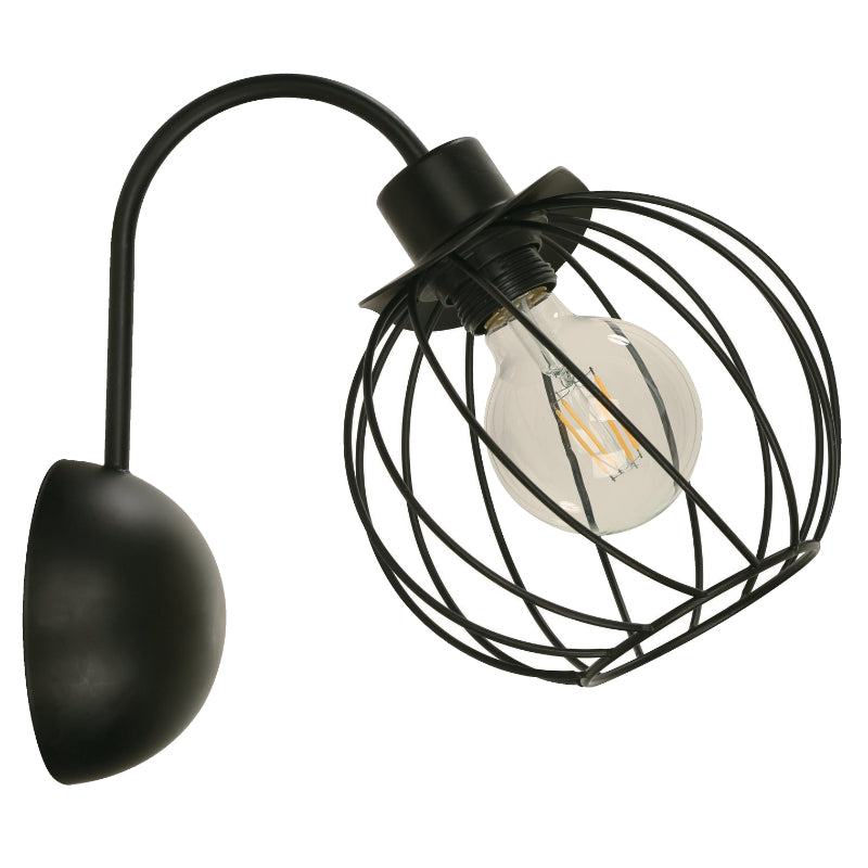 LAMP. PARED NEGRO 1L E27 60W
