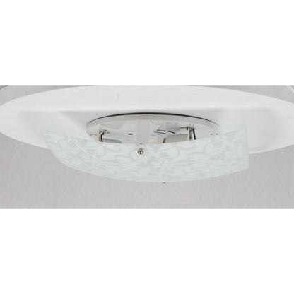 LAMP. TECHO NIQUEL SATINADO 1L E27 60W