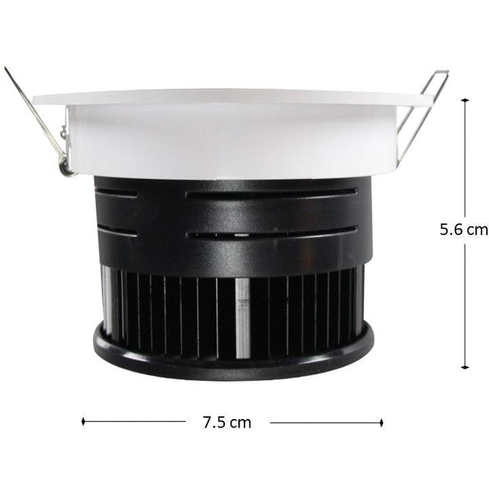 LAMP. LED TECHO BLANCO 1L 6W 85-265V 3000K