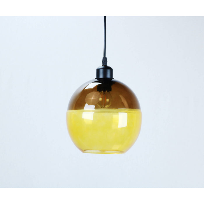Lámpara Colgante Negro 1L E27 60W