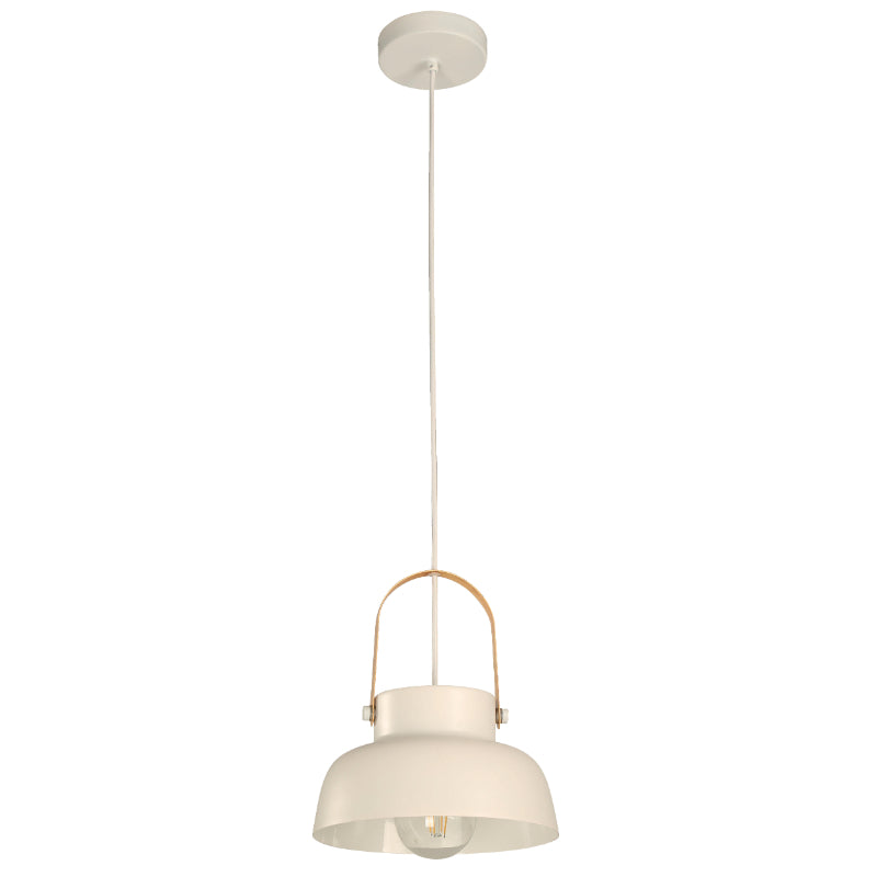 LAMP. COLGANTE BLANCO 1L E27 40W