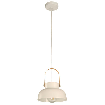 LAMP. COLGANTE BLANCO 1L E27 40W