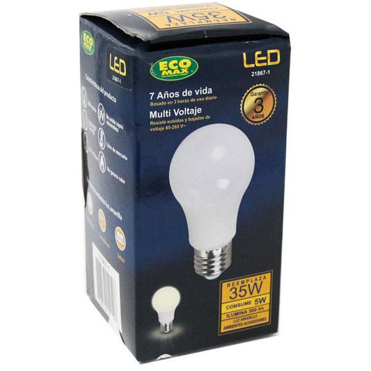 BOMBILLO LED A55 E27 5W 85-265V 3000K