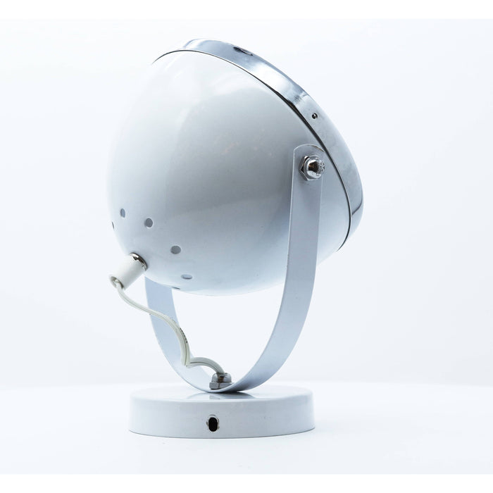 LAMP. TECHO REFLECTORA BLANCO+CROMO 1L E27 40W
