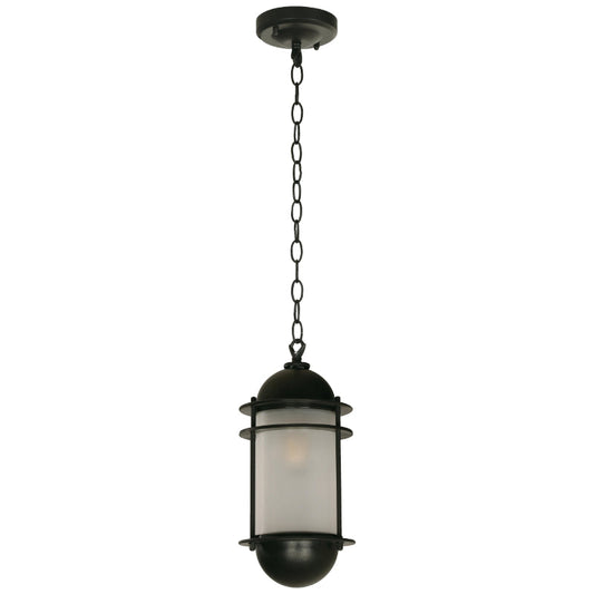 Lámpara Exterior  Colgante Negro 1L E27 40W