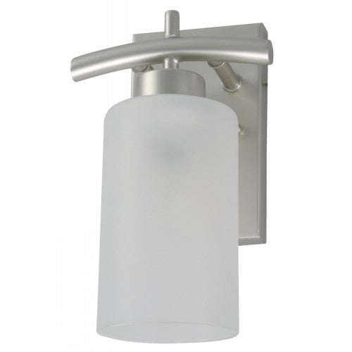 LAMP. PARED PLATEADO 1L E27 60W