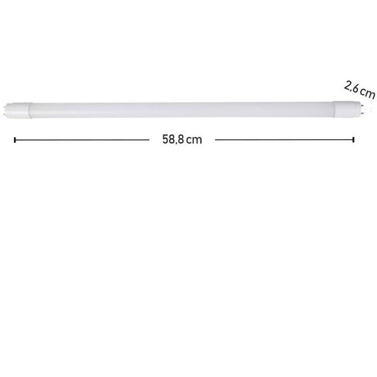 TUBO LED T8 G13 10W 100-277V 4000K  PLASTICO
