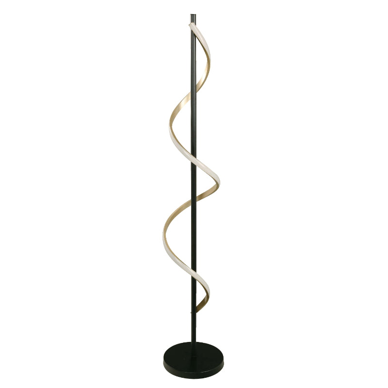 LAMP. LED PIE NEGRO Y DORADO 15W 3000K 100-240V