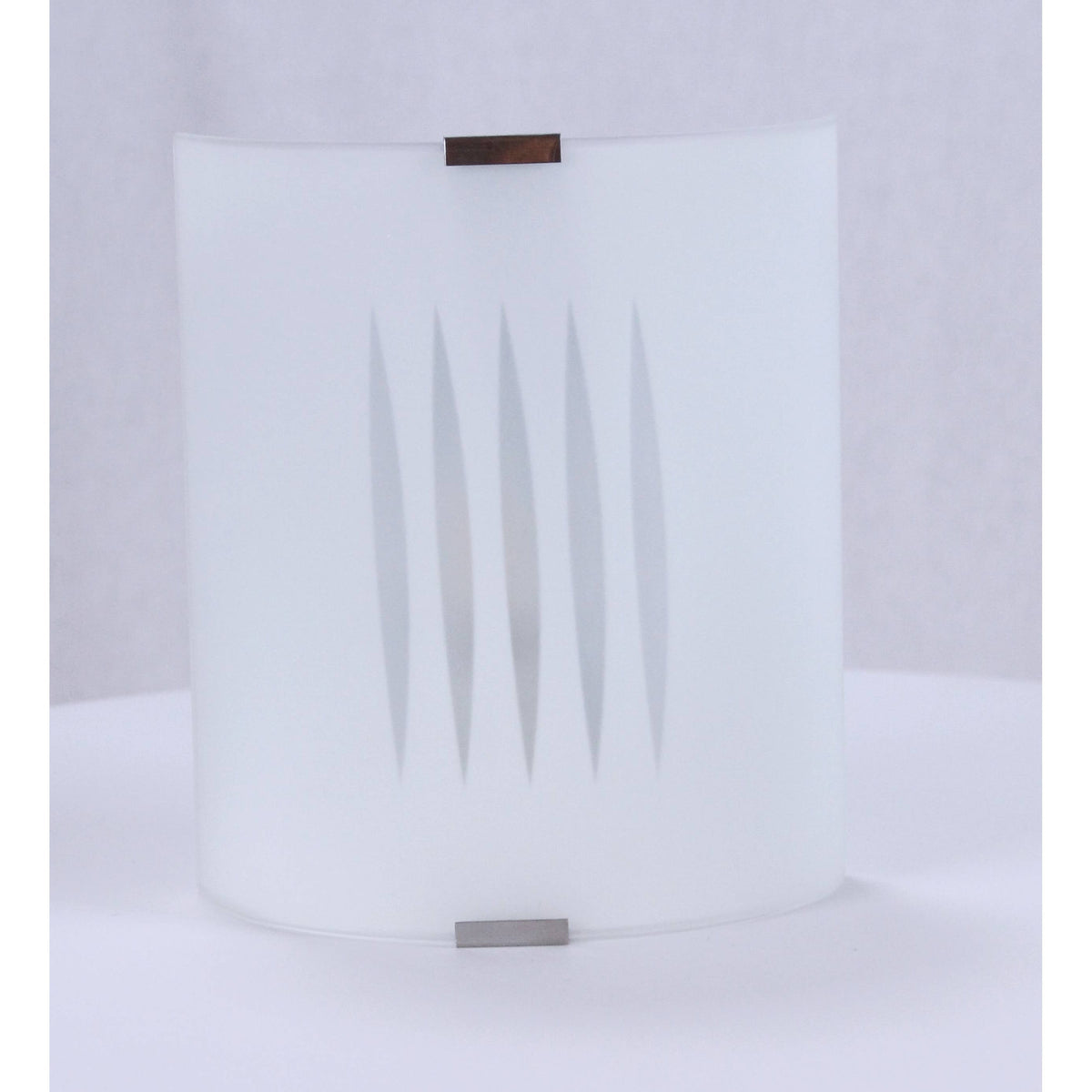 LAMP. PARED NÍQUEL SATINADO 1L E14 60W