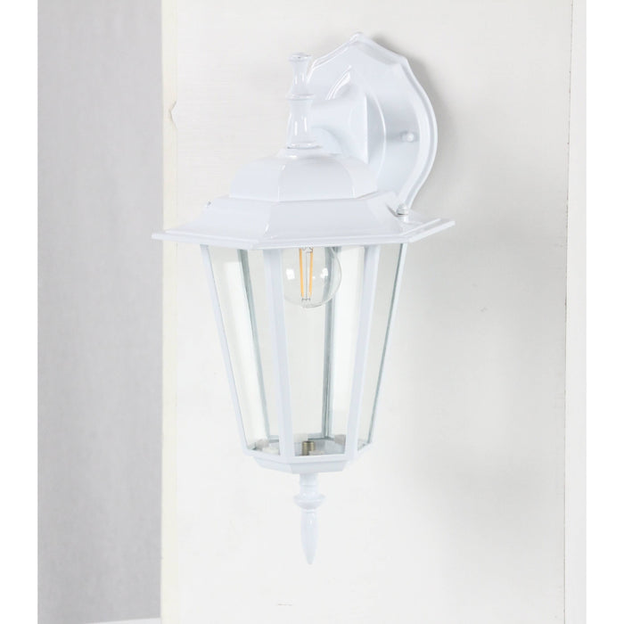 LAMP. EXT. PARED BLANCO 1L E27 100W