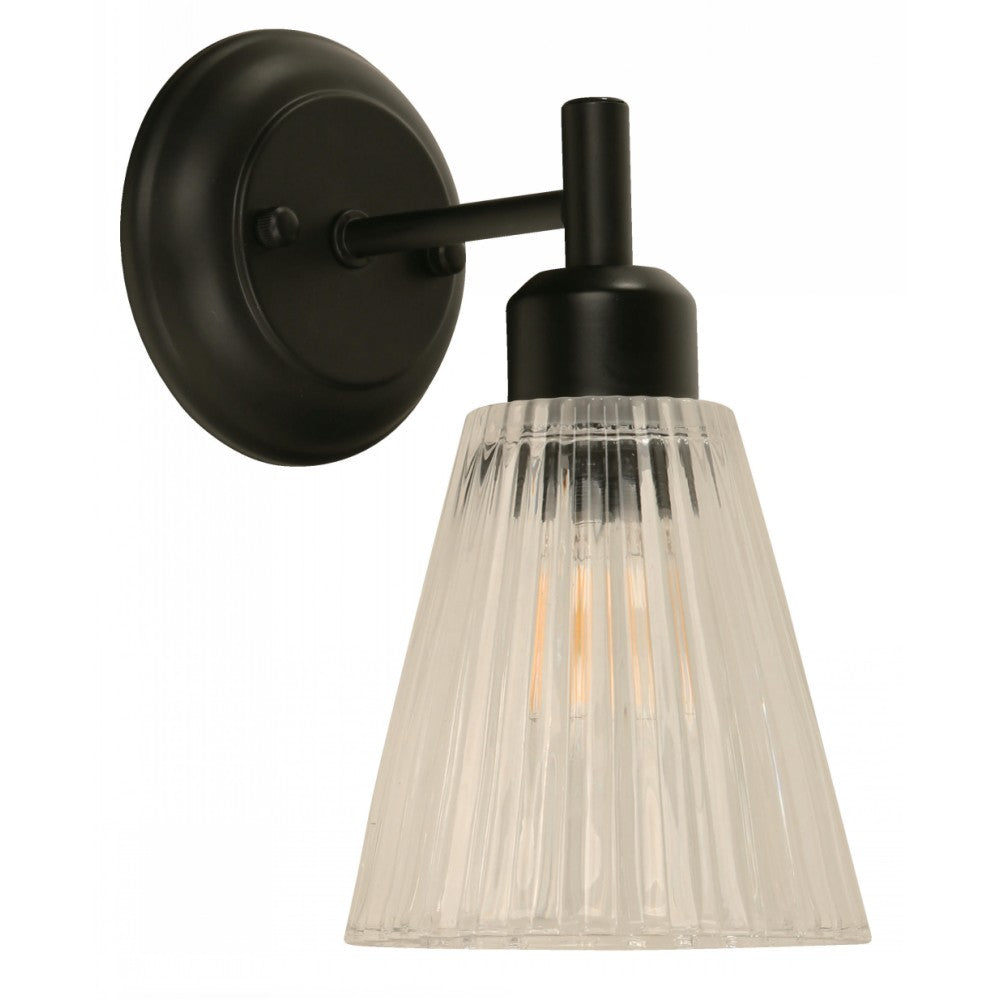 LAMP. PARED NEGRO 1L E14 60W