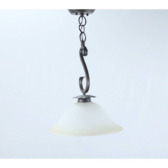 LAMP. TECHO OXIDO 1L E27 100W