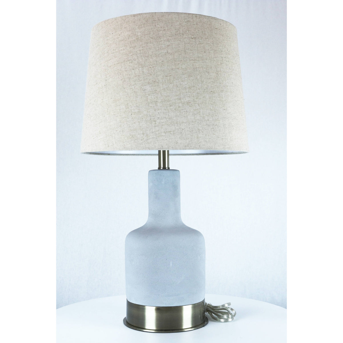 LAMP. MESA GRIS 1L E27 100W