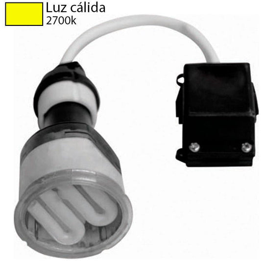 BOMBILLO MINI-COMPACTO FLUOR GU10 7W