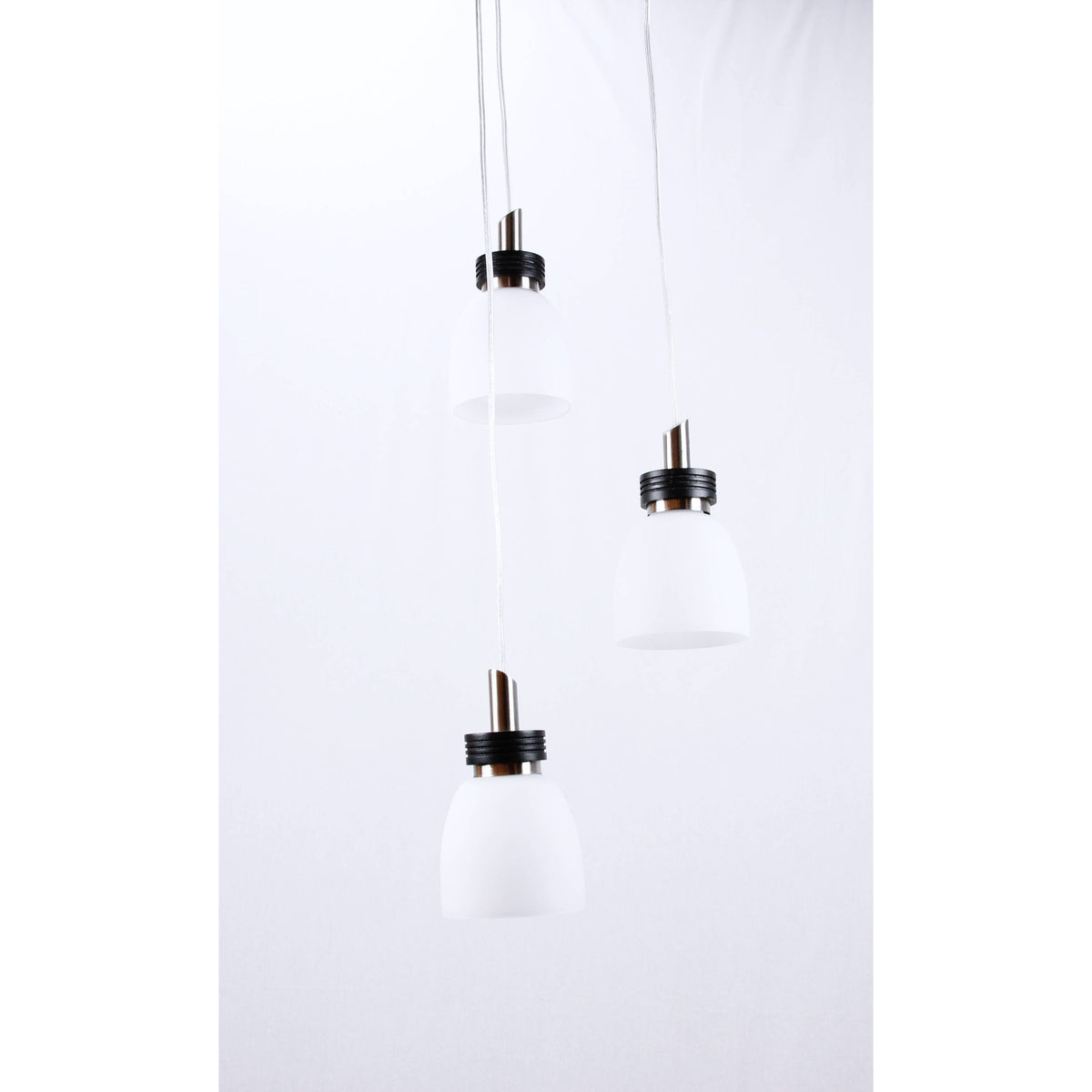 Lámpara Techo Níquel Satinado 3L E27 60W