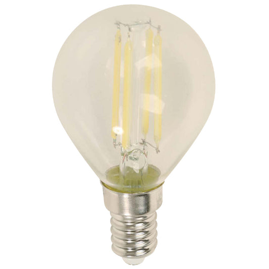 BOMBILLO LED FILAMENTO G45 E14 4W 120V 6000K