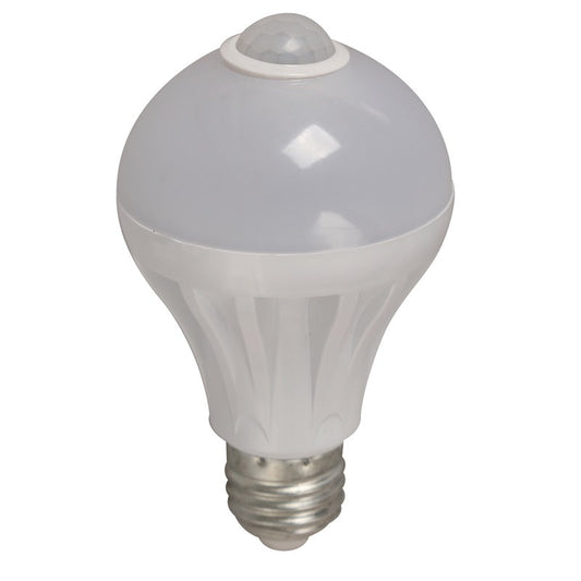 BOMBILLO LED A70 E27 7W 120V 6000K CON SENSOR DE MOVIMIENTO