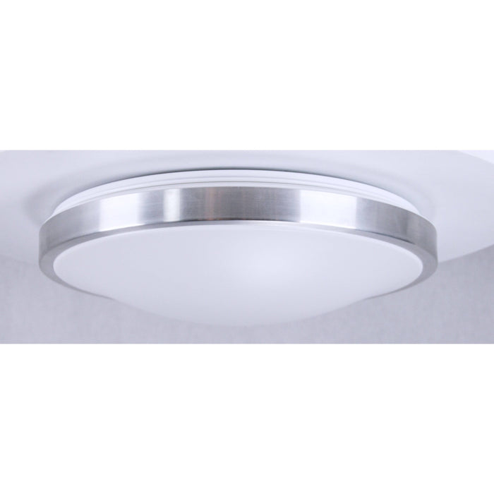 LAMP. TECHO ACAB. ALUMINIO 1L T5 40W 2700K (I/B)