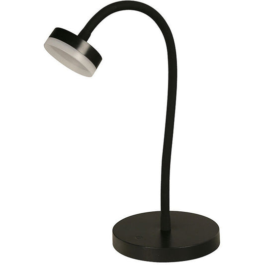 LAMP. LED ESCRITORIO NEGRO 1L 3W 100-240V 6500K (TOQUE)