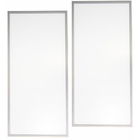 LAMP. LED TECHO BLANCO 60W 6000K  2PZAS ATENUABLE