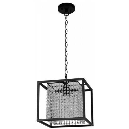 LAMP. COLGANTE NEGRO 1L E27 40W