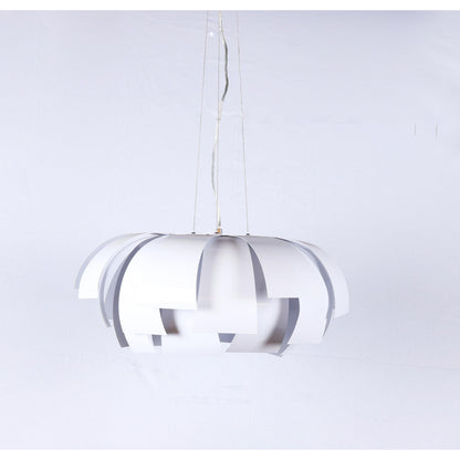 Lámpara Colgante*3Lts*E27*60W*(B/N)*120V 60Hz*Acab. En Blanco