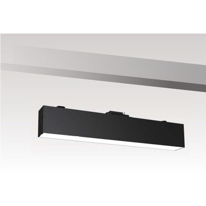 Lámpara Led Lineal Slim Negro 1L 18.4W 24V 3000K