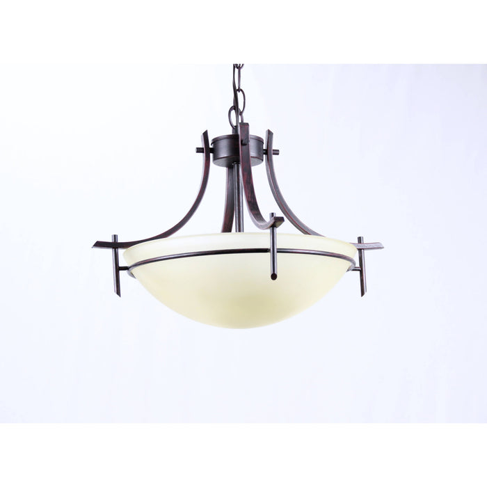 LAMP. COLGANTE NEGRO 3L E27 60W