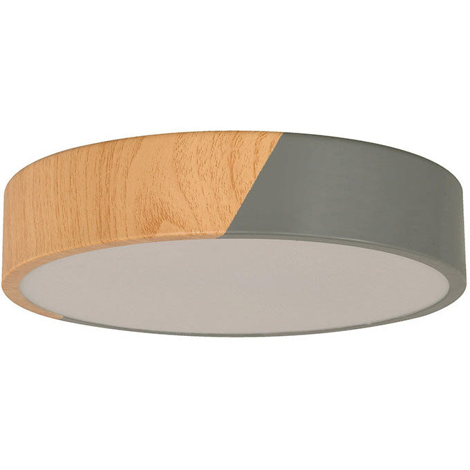 LAMP. LED TECHO GRIS 1L 12W 100-277V 6000/4000/3000K (CCT SWITCH)