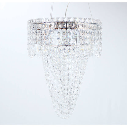 Lámpara Colgante Cromo 6L E14 40W