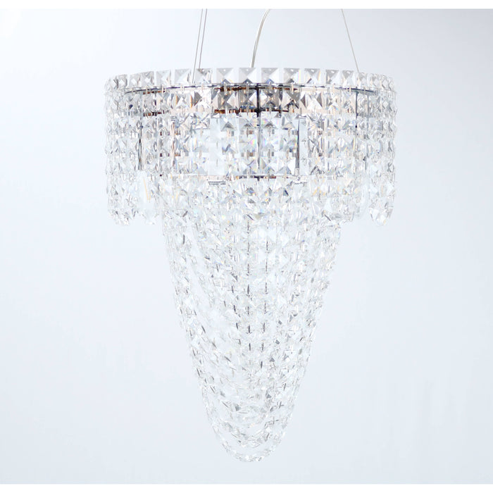 Lámpara Colgante Cromo 6L E14 40W