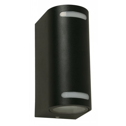 LAMP. EXT. PARED NEGRO 2L GU10 5W